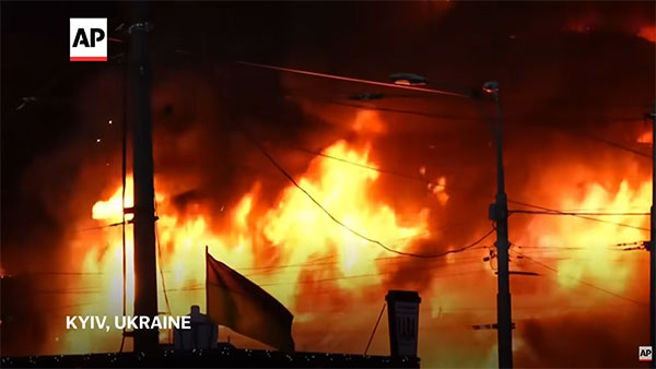 AP Fires in Kyiv